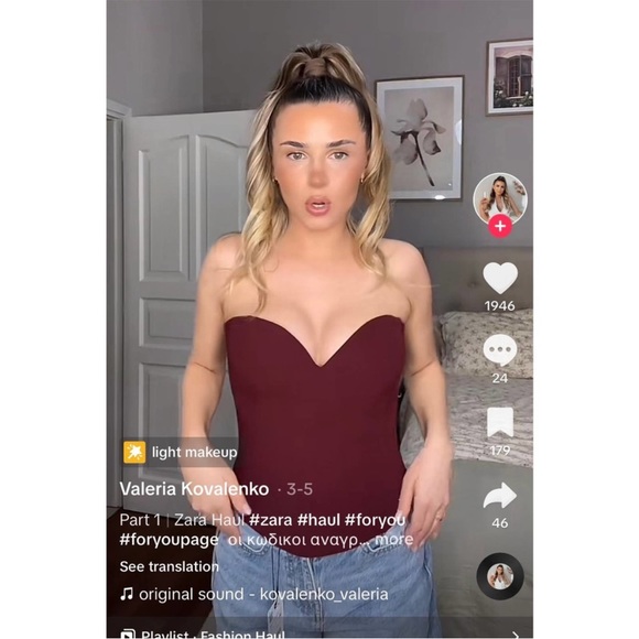 ZARA BLOGGERS FAVORITE SWEETHEART NECKLINE BUSTIER - Picture 7 of 17